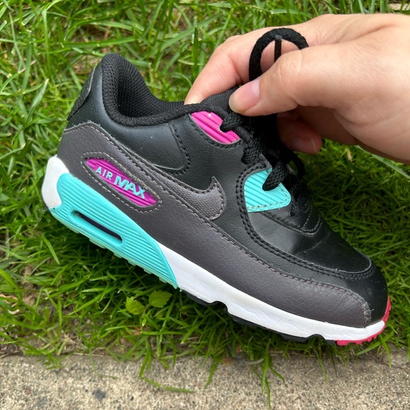 Nike Air Max 90 Leather GS 'South Beach’ Size 10c - Picture 7 of 10